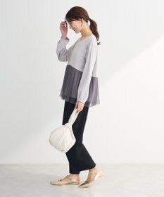 Green Parks プリーツチュールドッキングプルオーバー