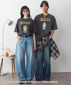 WEGO 【ミニオン / E.T. / バック・トゥ・ザ・フューチャー / デロリアン/ユニセックス着用ITEM/SMLサイズ展開】キャラクターズグラフィックT3（SS）