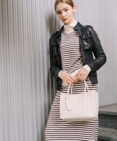 UNBILLION 【テレビ ドラマ着用アイテム】cachecache パーテーションキャンバスバッグ