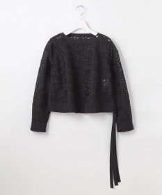 23区 【GOLD LABEL】オーガンジーテープエンブロイダリー ブラウス