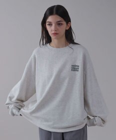 WEGO 【ユニセックス着用ITEM】ショートドロストワンポイント刺繍プルオーバー