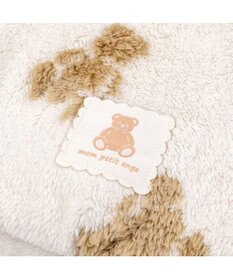 PET PARADISE ペットパラダイス くまちゃん織り 遠赤外線 丸型 寝袋  Ｓ