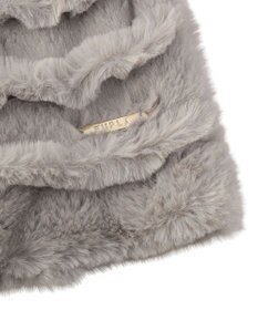 MOONBAT FURLA フェイクファーウェイビーマフラー