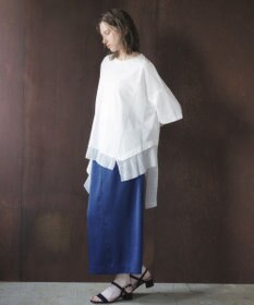 YECCA VECCA 裾アシメデザインプルオーバー