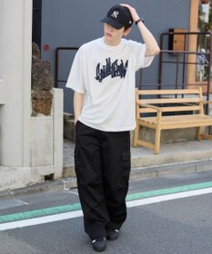 WEGO 【ユニセックス着用ITEM】ワッペンロゴドロストBIG　T（SS）