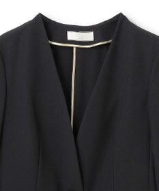 BEIGE， 【洗える・L-size】ALAINA / Vネックカラージャケット