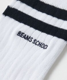 BEAMS SCHOOL 18cm丈スクールソックス