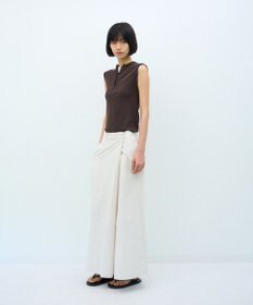 ATON FRESCA CIRCULAR RIB | ヘンリーネックプルオーバー
