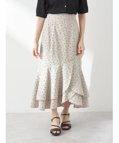 earth music&ecology チューリップヘムティアードスカート