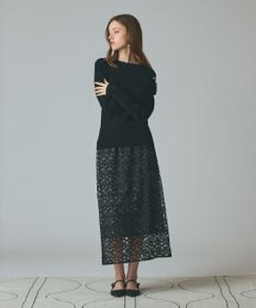 GRACE CONTINENTAL スターembチュールスカート