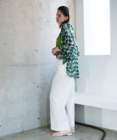 YECCA VECCA 綿麻バギーツイルパンツ