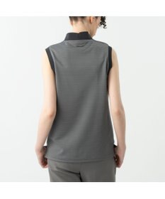 ZERO HALLIBURTON ノースリーブボーダーモックネック ZHG-W6S5b 85218