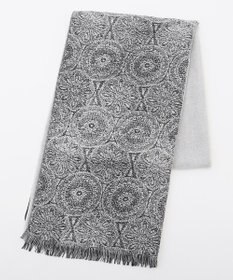 新柄【上質素材】シルクカシミヤ ブックストール / モスクパターン