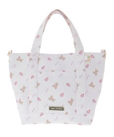 Maison de FLEUR ベア総柄2Wayトートバッグ
