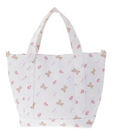 Maison de FLEUR ベア総柄2Wayトートバッグ