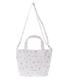 Maison de FLEUR ベア総柄2Wayトートバッグ