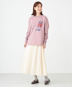 SHARE PARK LADIES 【LADIES】吸水速乾 フロントプリントTシャツ