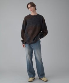 WEGO 【ユニセックス着用ITEM/MLサイズ展開】ファジーパターンプルオーバー