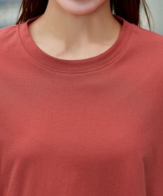 Tiaclasse 【洗える】ギャザー切り替えフレアプルオーバー