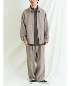 CRAFT STANDARD BOUTIQUE ポリエステルツイルスポーツジャケット