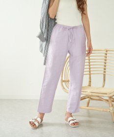 OP／FILA 【OP】ジャガード織ロングパンツ