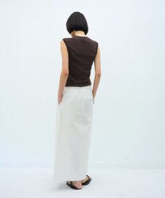 ATON FRESCA CIRCULAR RIB | ヘンリーネックプルオーバー