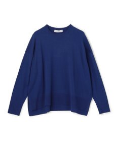 UNFILO マイビューティニット クルーネック ディープブルー