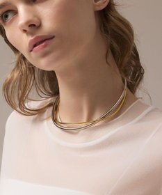 GRACE CONTINENTAL ダブルメタルチョーカー