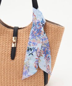 ANY SIS スカーフ付き カゴバッグ