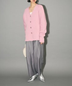 Green Parks リブニットカーディガン