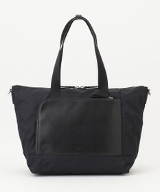 Y'SACCS ナイロン×リサイクルレザー　コンビマルチトート