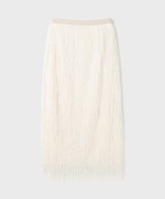 GRACE CONTINENTAL フリンジタイトスカート