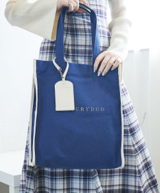 style code 【MERCURYDUO/マーキュリーデュオ】カードケース付　キャンバストートバッグ 推し活バッグ