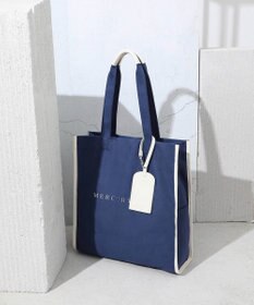 style code 【MERCURYDUO/マーキュリーデュオ】カードケース付　キャンバストートバッグ 推し活バッグ