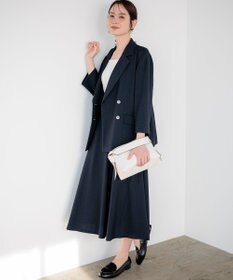 組曲 S ライトリネンライクフレア スカート