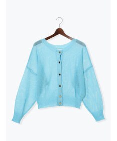 Te chichi 【WEB限定カラーあり】ペーパータッチヤーン2wayメッシュニット