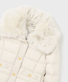 GRACE CONTINENTAL ファーショートダウンジャケット