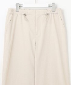 J.PRESS LADIES L 【洗える・吸水速乾・接触冷感】リネンツイル パンツ