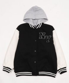 WEGO 2WAYフード付きビッグスタジャン