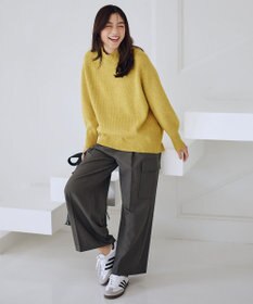 ANY L 【ウエストゴム】カーゴタックパンツ