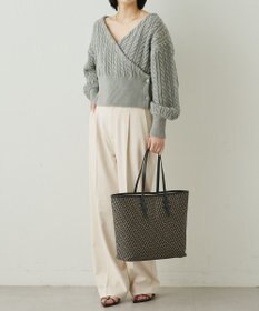 IACUCCI モノグランマ L JACQUARD/RUGA