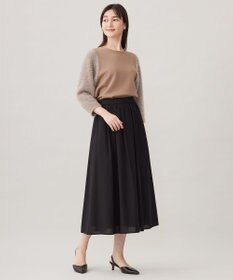 自由区 L 【洗える】フェザーラメ ニット