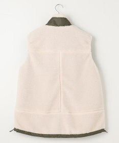 23区 S 【SLOW/一部店舗限定】リバーシブルボアコンビ ベスト