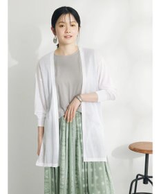 CRAFT STANDARD BOUTIQUE シアーニットトッパーカーディガン