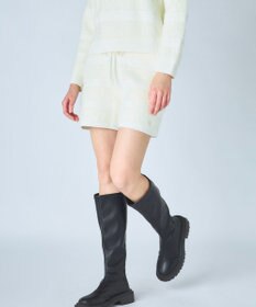 OP／FILA 【ocean pacific】ふんわりハグニットショートパンツ