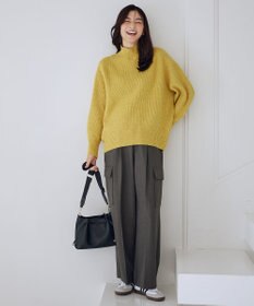 ANY L 【ウエストゴム】カーゴタックパンツ