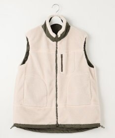 23区 S 【SLOW/一部店舗限定】リバーシブルボアコンビ ベスト