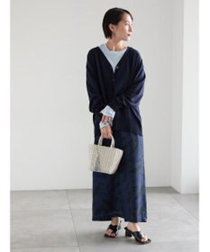 Te chichi 【2026年3月InRed掲載波瑠さん着用】ペイントパターンナロースカート