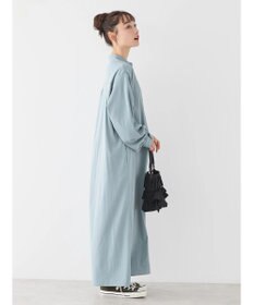 AMERICAN HOLIC バンドカラーバックタックワンピース