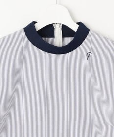 23区GOLF セットアップ企画【23Fondation/WOMEN】【吸水速乾】サッカーストライプ ツーピース